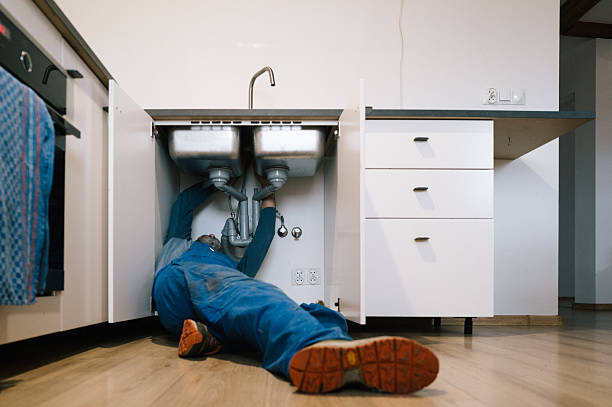 Professional Emergency Plumber technician working in Eighty Four, PA